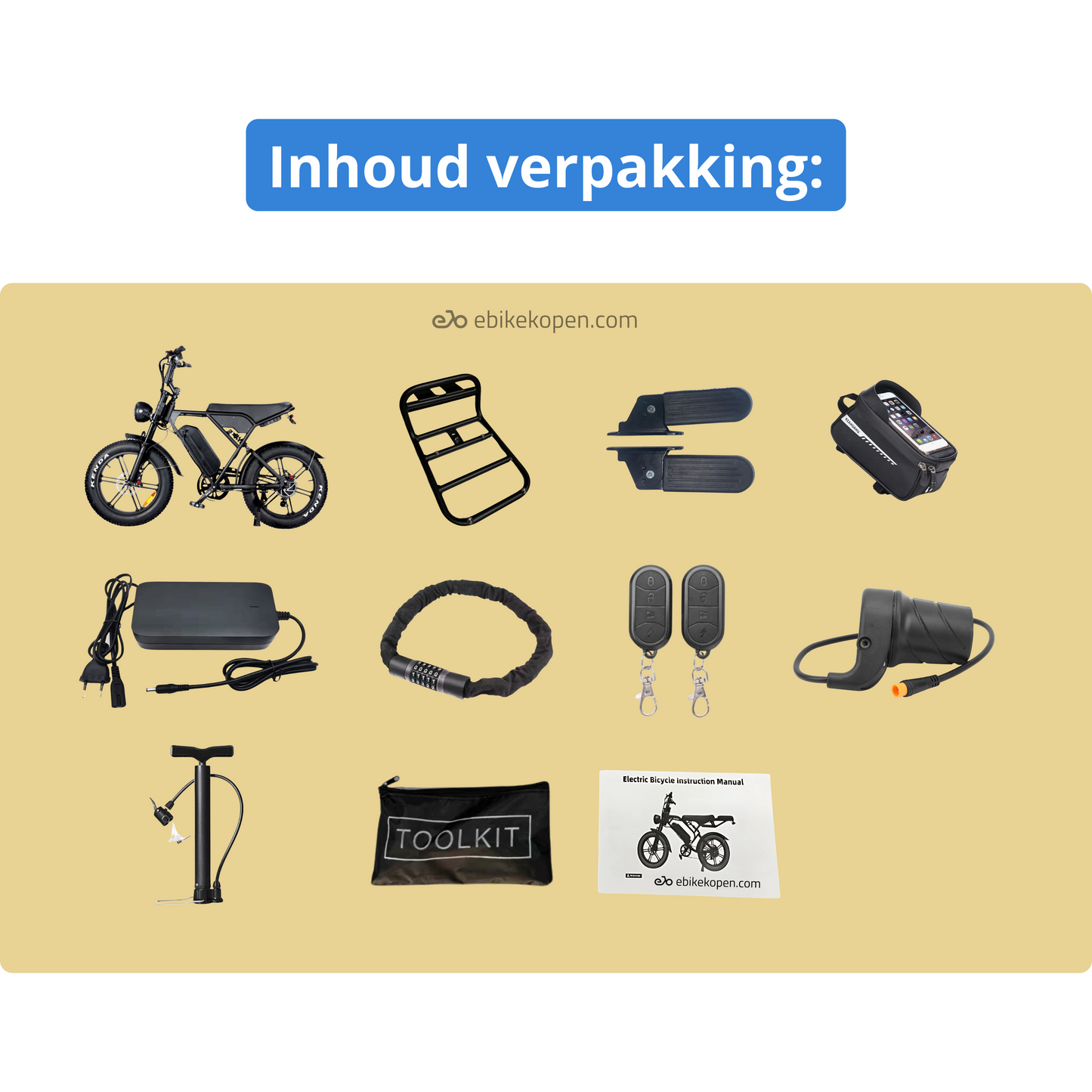 OUXI H9 3.0 - Met Accessoires